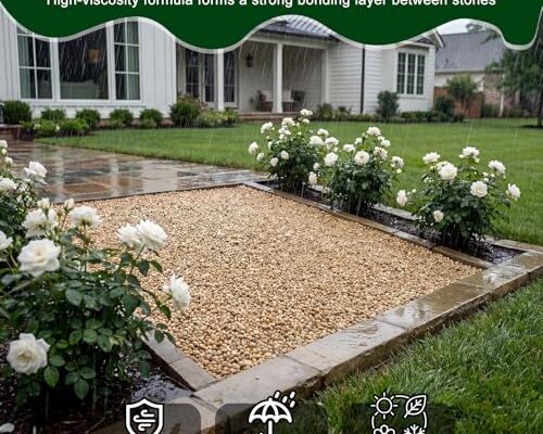 Teexpert 1 Gallon Rock Glue For Landscaping